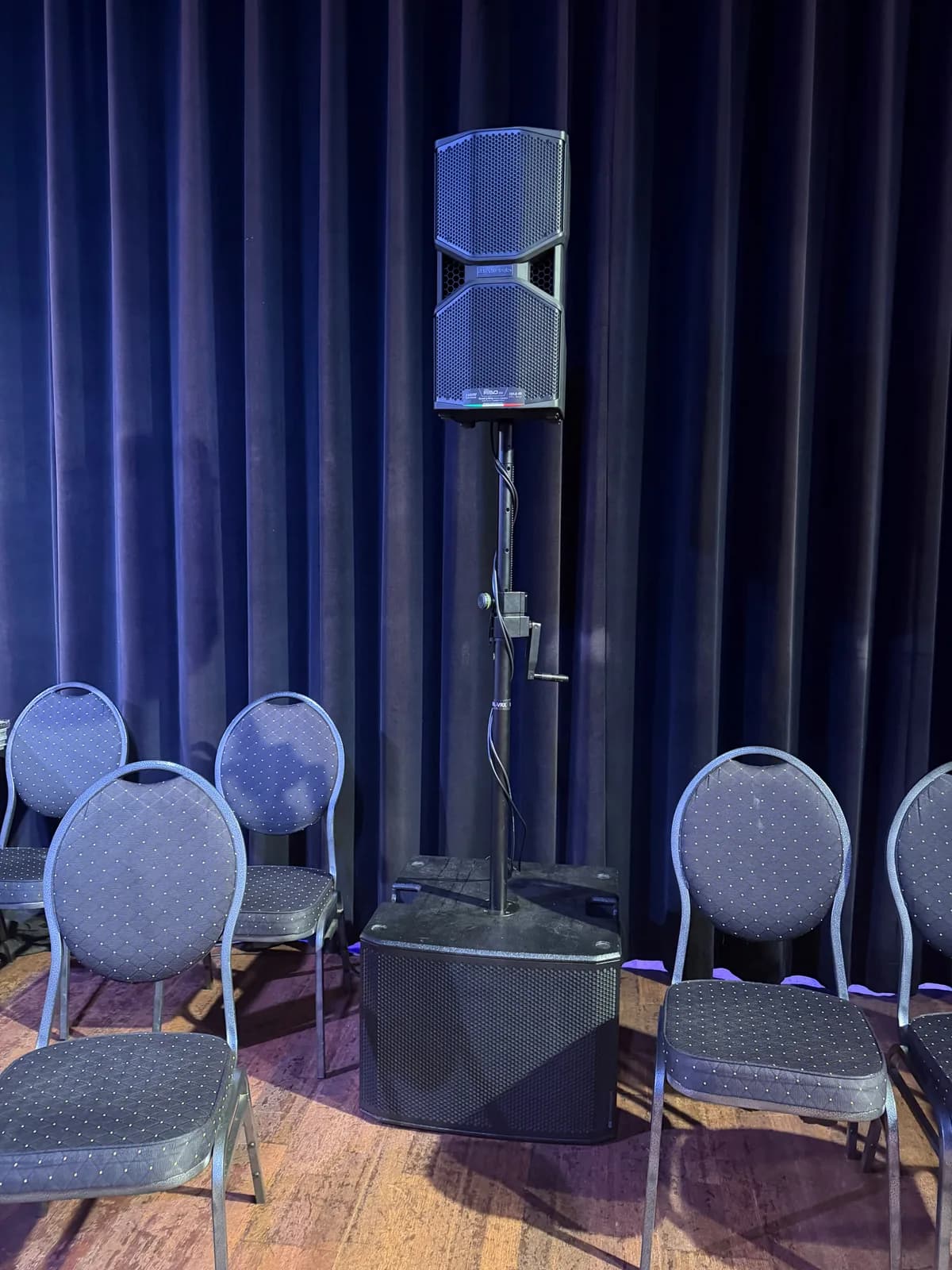 dB Technologies-speaker en subwoofer bij CanDance