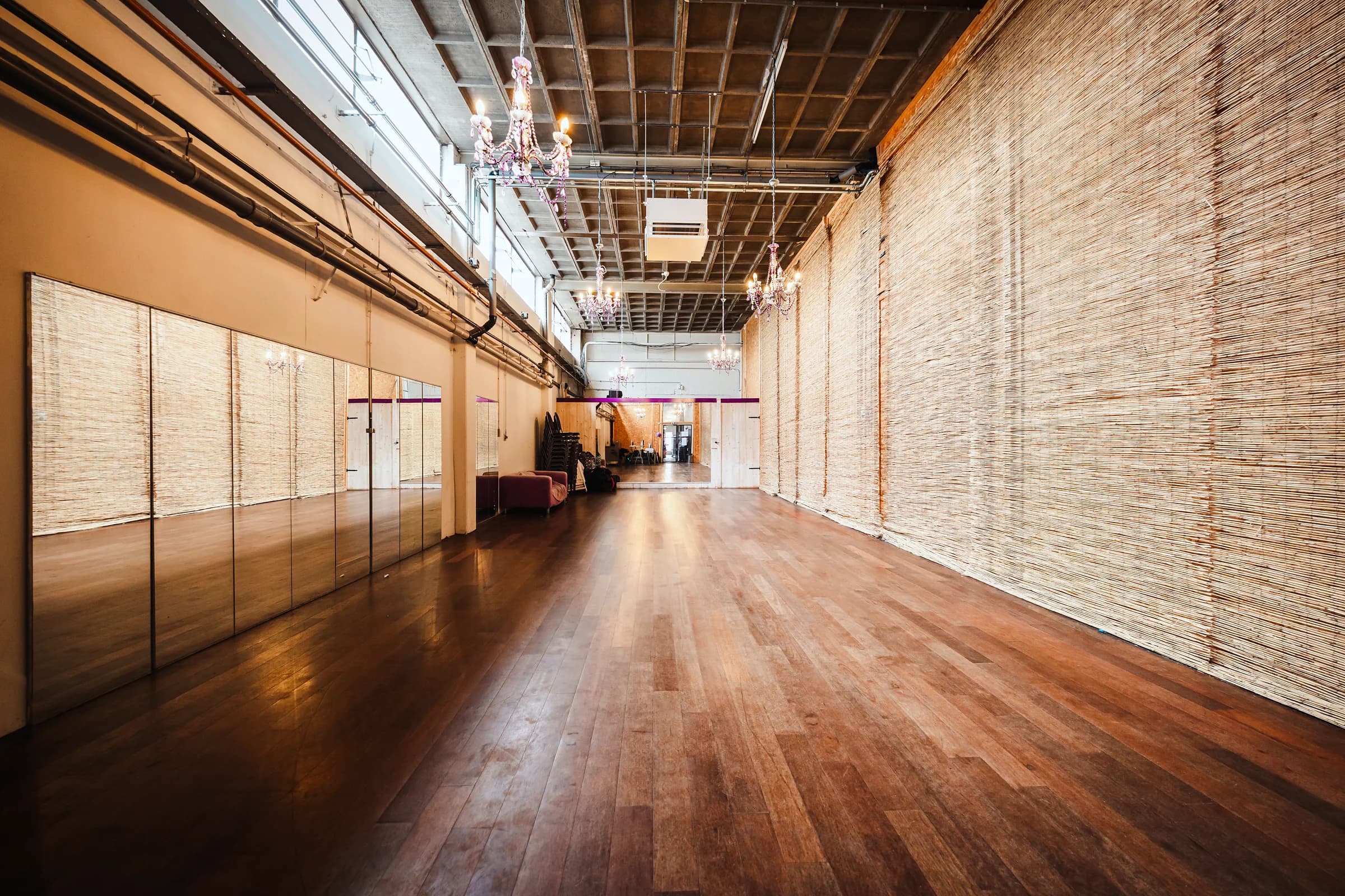 Orange Studio: The full studio floor